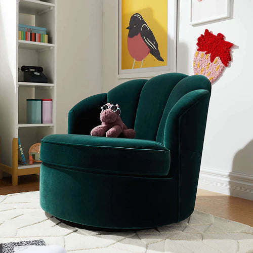 Avery Dusty Mauve Velvet Chair