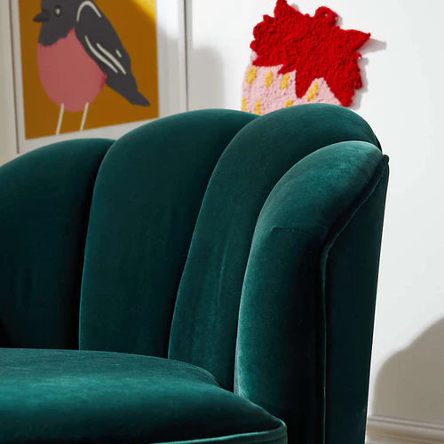 Avery Dusty Mauve Velvet Chair