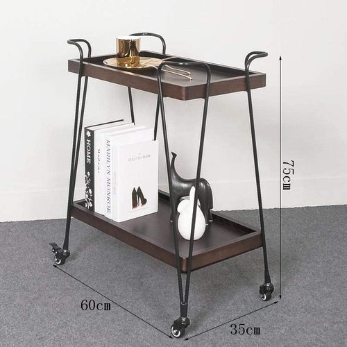 Simple European Dining Cart Trolley