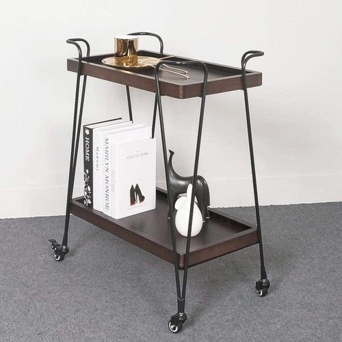 Simple European Dining Cart Trolley