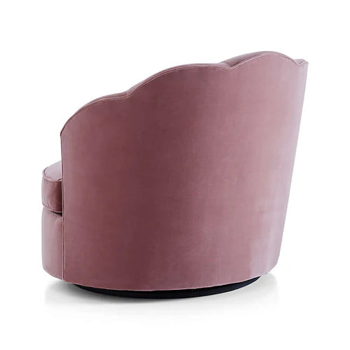 Avery Dusty Mauve Velvet Chair