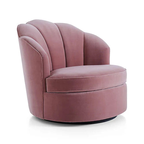 Avery Dusty Mauve Velvet Chair