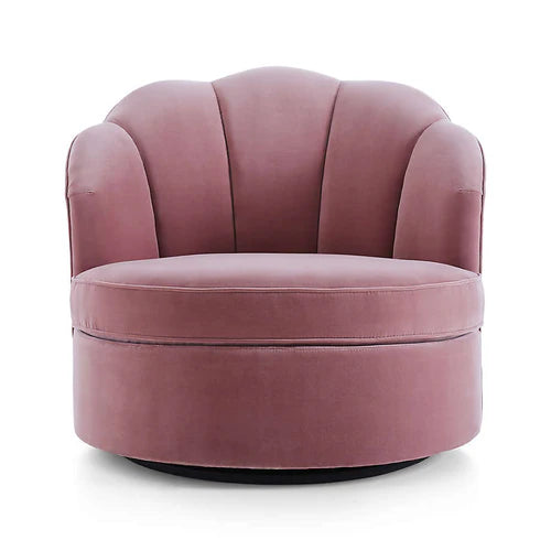 Avery Dusty Mauve Velvet Chair