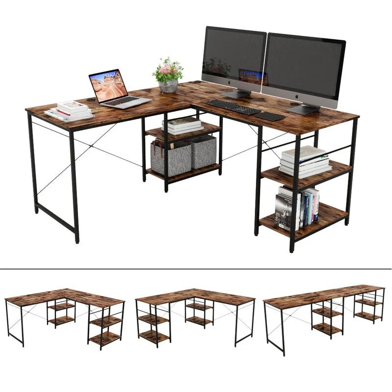 Home Office Workstation Writing Organizer Desk Table