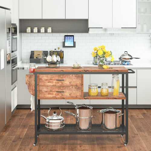 Kitchen Islands & Carts and Storage Utility Trolley Cart