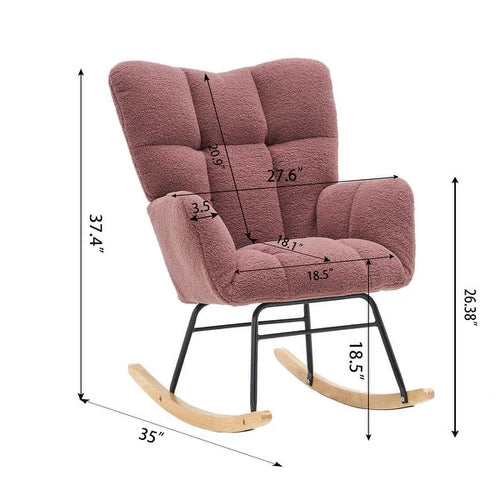 Rocking Chair for Living Room & Bedroom