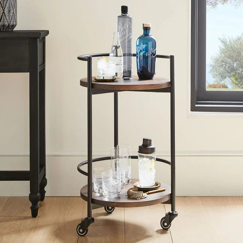 Round Bar Cart