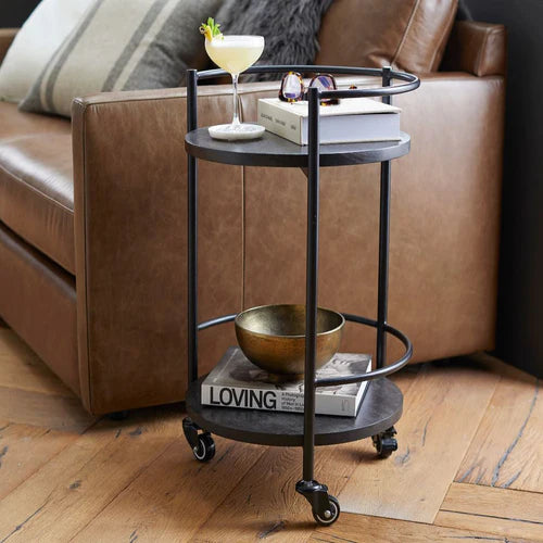 Round Bar Cart